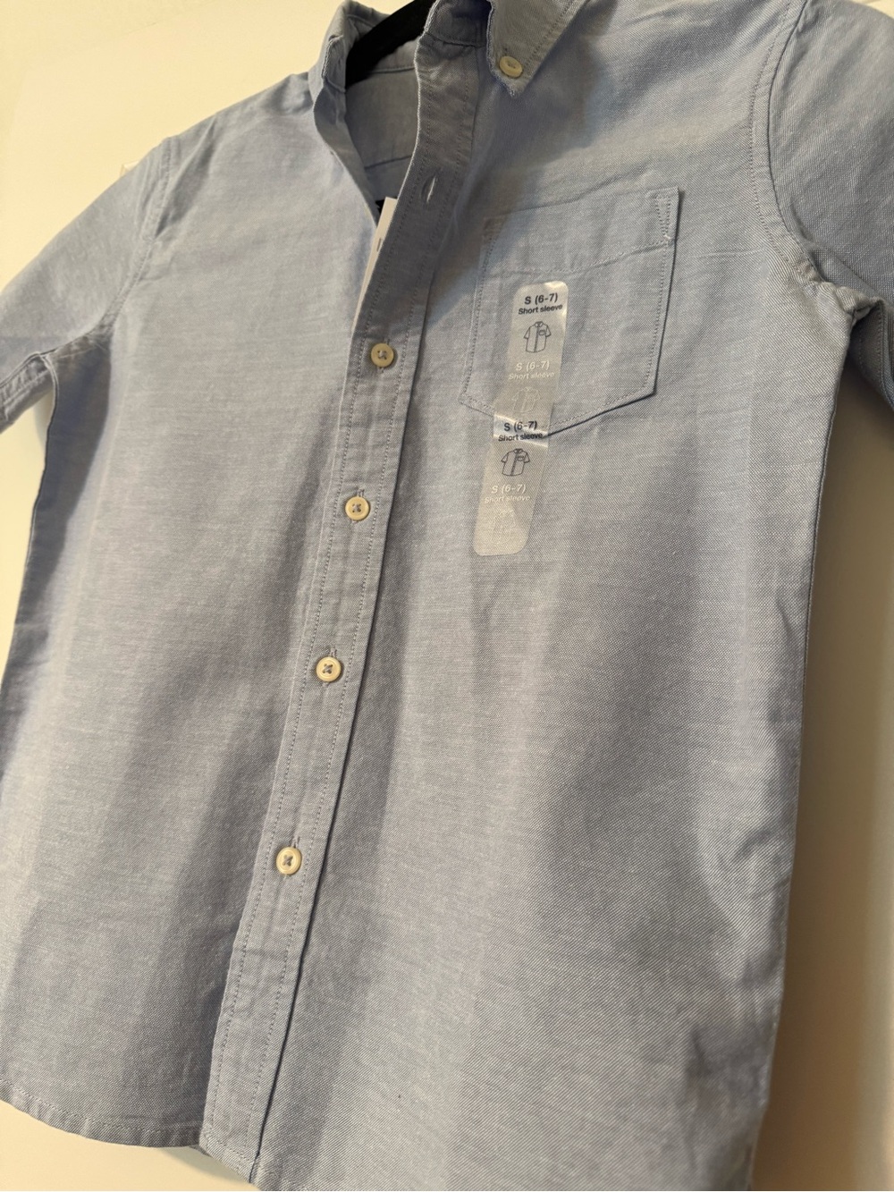 Classic GAP Boys Denim 100% Cotton Button-Up Shirt: Small (6-7) - Picture 4 of 9